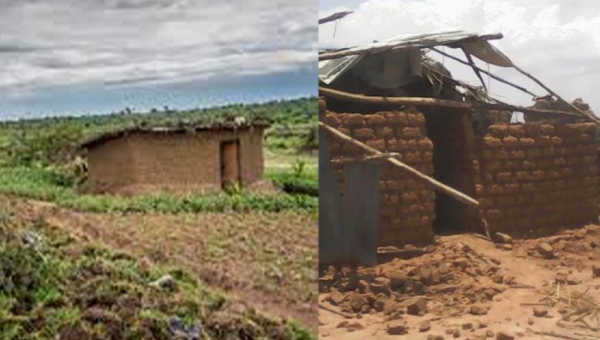Nakivale: Les abris et les champs des réfugiés détruits par les pluies 