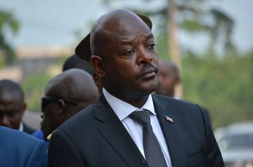 Pierre Nkurunziza, président du Burundi