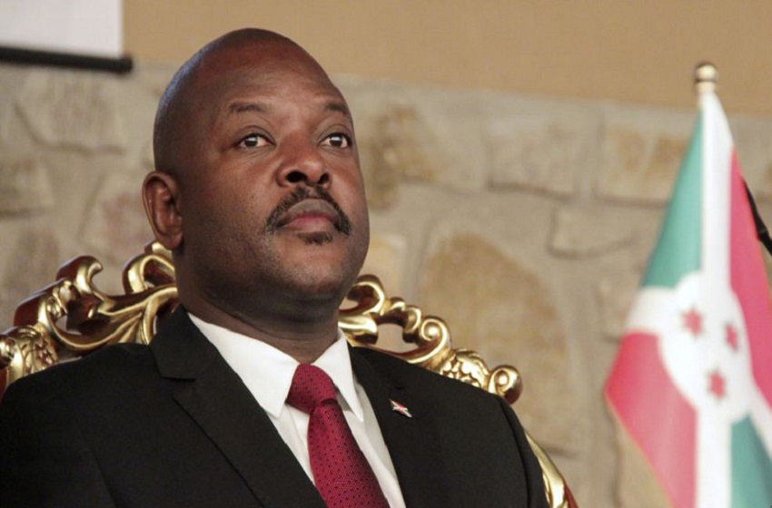 Pierre Nkurunziza, président du Burundi