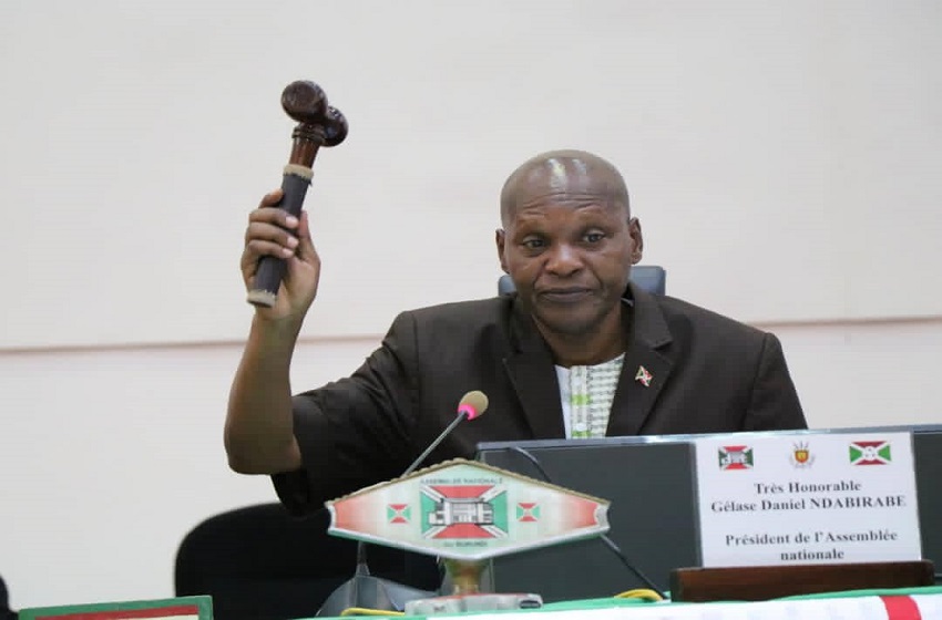 Gélase Ndabirabe, Président de l’assemblée nationale du Burundi
