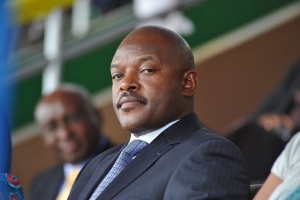 Pierre Nkurunziza, président du Burundi