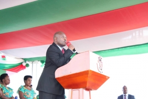 Pierre Nkurunziza, président du Burundi