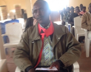 Diomède Ndabahinyuye, administrateur communal de Mugongomanga