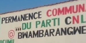 Emprisonnement des membres du parti CNL à Bwambarangwe