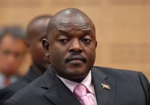 Pierre Nkurunziza, Président du Burundi