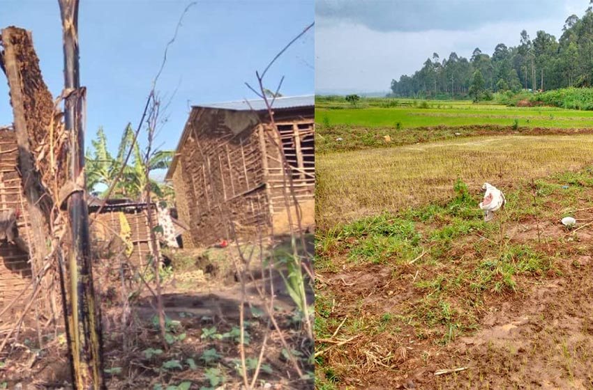 De fortes pluies emportent des maisons et des cultures à Kayanza