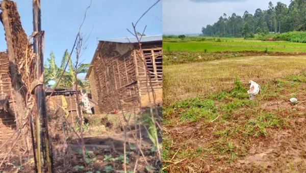 De fortes pluies emportent des maisons et des cultures à Kayanza