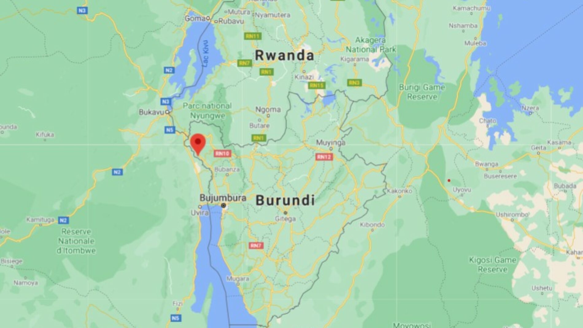 Cibitoke, province coupée à l’accès à l’eau potable