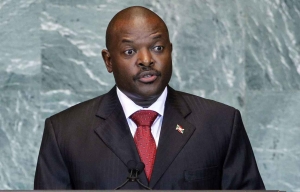 Pierre Nkurunziza, Président du Burundi