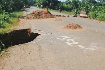 La route nationale Bujumbura-Rumonge-Nyanza-Lac de plus en plus impraticable.