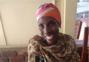 Domitille MANIRAKIZA, Chef de colline Bigoma 