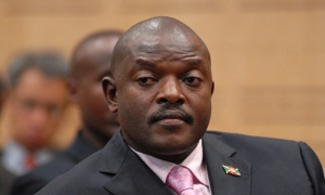 Pierre Nkurunziza, président du Burundi