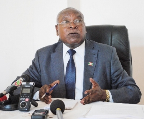 Philippe Nzobonariba, porte-parole du gouvernement