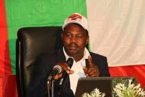 Benjamin Ndagijimana, secrétaire du Cndd-Fdd en Mairie de Bujumbura